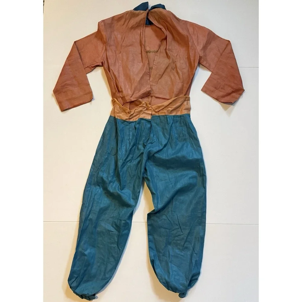 Vintage 1920s / 1930s HALLOWEEN Dutch boy Soldier  Costume with hat